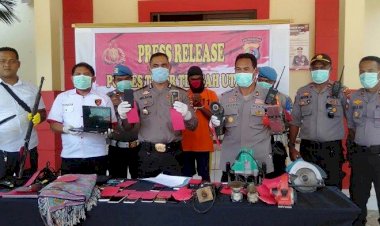 Gelar-Konferensi-Pers,-Tersangka-Pencurian-dijerat-Pasal-363