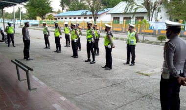 New-Normal,-Kasat-Lantas-Polres-TTU-Ingatkan-personil-Tetap-Waspada