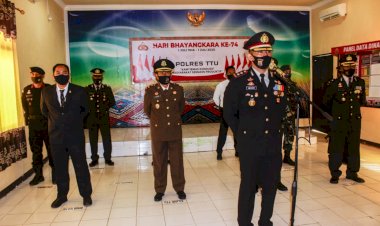 Polres-TTU-melaksanakan-Upacara-Bhayangkara-ke-74-Secara-Virtual.