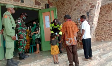 Polres-TTU-rutin-laksanakan-Pengamanan-di-Gereja-sesuai-Protokol-Kesehatan