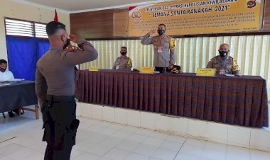 Polres-TTU-Gelar-Pelatihan-Pra-Operasi-Samana-Santa-Ranakah