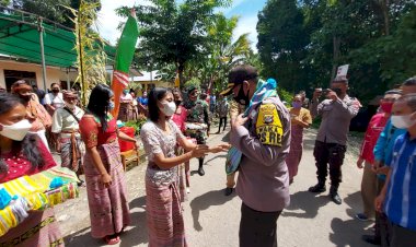 Dukung-Perekonomian-Masyarakat-di-Masa-Pandemi,-Polres-TTU-Launching- Tiga-Kampung-Tangguh-Nusantara-di-Desa-Nifuboke