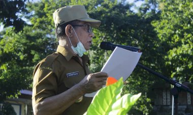 Apel-Gelar-Ops-Ketupat-2021-di-Mapolres-TTU,-Kapolri-:-Pemerintah-Larang-Mudik