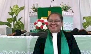 Polres-TTU-Gelar-Vaksin-di-Gereja-Imanuel,-Ini-Pesan-Pdt.-Marselina