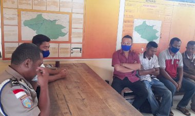 Polsek-Noemuti-Mediasi-Permasalahan-Sengketa-Tanah-Antara-Pemdes-dan-Warga