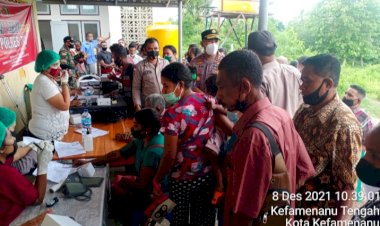 Polres-TTU-Gandeng-RSUD-Gelar-Vaksin,-Target-Capai-648-Orang