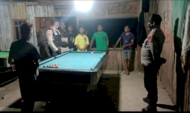 Polsek-Insana-Tegur-Pemain-Biliar,-Ini-Alasannya