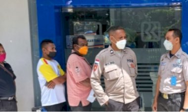Sat-Binmas-Polres-TTU-Sidak-di-Kantor-BRI,-Ini-Tujuannya
