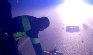 Diduga-Sopir-Mengantuk,-Avansa-Keluar-Jalur-dan-Tabrak-Depan-dengan-Motor-Revo-di-Ekafalo,-Dua-Orang-Meninggal-di-Tempat