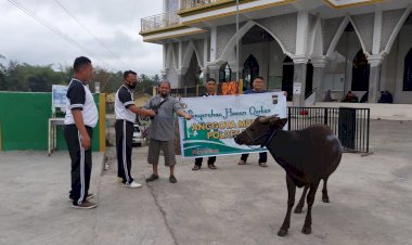 Jelang-Idul-Adha,-Polres-TTU-Serahkan-3-Ekor-Sapi-Qurban