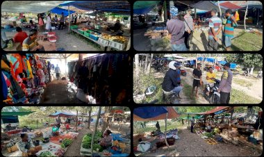 Kapolsek-Insana-Gandeng-Camat-dan-Kades-Pantau-Pasar-Mamsena