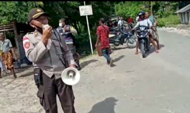 Wilkum-Polsek-Noemuti-Dalam-Momen-Pilkades-di-Tahun-2023,-Kapolsek-:-Kamtibmas-Tanggungjawab-Bersama