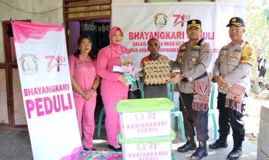 Dalam-Rangka-HKGB-ke-71,-Bhayangkari-Cabang-TTU-Gelar-Baksos