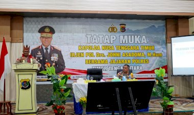 Tatap-Muka-Bersama-Jajaran-Polres-TTU,-Kapolda-NTT-:-Harus-Bangga-Menjadi-Polisi