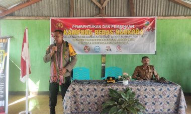 Kapolres-TTU-Pimpin-Pengukuhan-Sekaligus-Pencanangan-Kampung-Bebas-Narkoba-di-Perbatasan-RI-RDTL