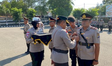 Polres-TTU-Gelar-Sertijab-Kasat-Binmas,-Kasat-Resnarkoba-dan-Pelantikan-Kabag-Log