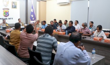 Pasca-Bentrokan-di-Bitung,-Sulawesi-Utara,--Kapolda-NTT-Imbau-Masyarakat-untuk-Menjaga-Kedamaian-di-Masa-Pemilu-dan-Nataru