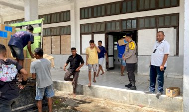 Kapolres-TTU-Monitor-Kedatangan-Surat-Suara-Pemilu-di-Bale-Biinmaffo