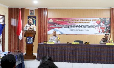 Pimpin-Lat-Pra-Ops-Kepolisian-Terpusat-Lilin-Turangga-2023,-Kapolres-TTU:-Lakukan-Deteksi-Dini-Gangguan-Kamtibmas