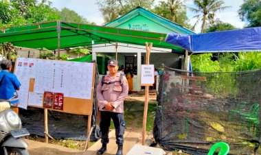 Kedepankan-Netralitas,-Anggota-Polres-TTU-Setia-Lakukan-Pengamanan-TPS