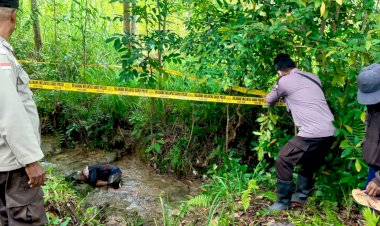 Penemuan-Mayat-di-Desa-Eban,-Wakapolres-TTU-Pimpin-Anggota-Lakukan-Langkah-Kepolisian