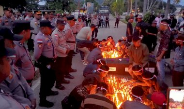 Amankan-Aksi-Damai-1000-Lilin,-Kapolres-TTU-:-Tegas-Menegakkan-Aturan,-Namun-Tetap-Humanis