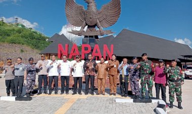 Pembangunan-PLBN-Napan-:-Kolaborasi-TNI-Polri-Mendorong-Perekonomian-Wilayah-Perbatasan-di-Kabupaten-TTU.
