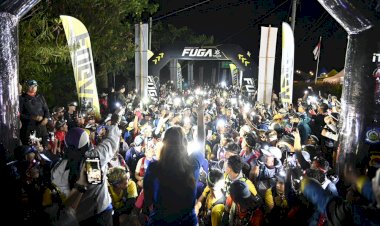 Kapolda-NTB-Lepas-Peserta-Rinjani-100-Kategori-36-KM-dari-Sembalun