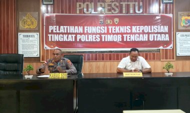 Tingkatkan-Profesionalisme-Personel,-Polres-TTU-Gelar-Pelatihan-Fungsi-Teknis-Kepolisian