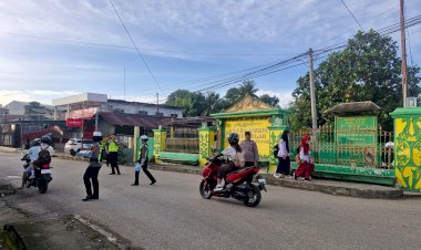 Upaya-Tekan-Kecelakaan,-Sat-Lantas-Polres-TTU-Sebar-Personel-di-Titik-Rawan