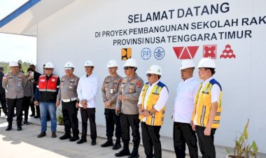 Kapolda-NTT-Tinjau-Pembangunan-Sekolah-Rakyat,-Wujud-Dukungan-terhadap-Peningkatan-Akses-Pendidikan