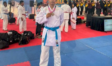 Bripda-Aril-Tanesib-Persembahkan-Medali-Emas-Kapolri-Cup-2026,-Harumkan-Nama-Polres-TTU-Polda-NTT