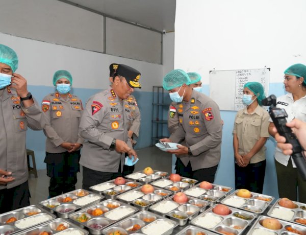 WAKAPOLRI TINJAU SPPG DI NTT, POLRI SIAP BANGUN 98 SPPG BARU DI WILAYAH 3T