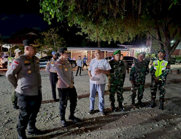 Kapolres TTU dan Dandim 1618/TTU Pimpin Patroli Gabungan Jelang Tri Hari Suci