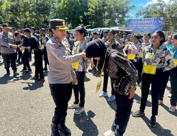 Kapolres AKBP ELiana Papote Lepas Casis Polri TTU: Bawa Kehormatan, Pulang dengan Kebanggaan