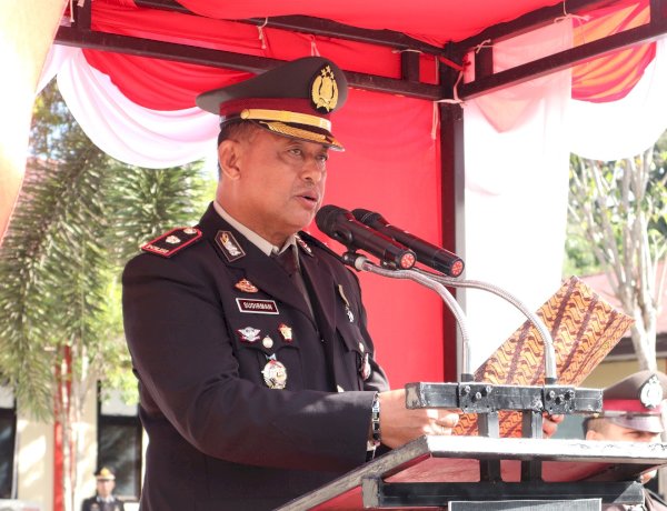 Putra Biinmaffo Pimpin Upacara Hari Lahir Pancasila 2026 di Polres TTU, Kompol Sudirman Ajak Personel Hayati Nilai-Nilai Pancasila