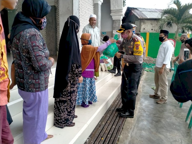 safari Ramadhan peduli Sesama, Polres TTU Bagikan Semabako