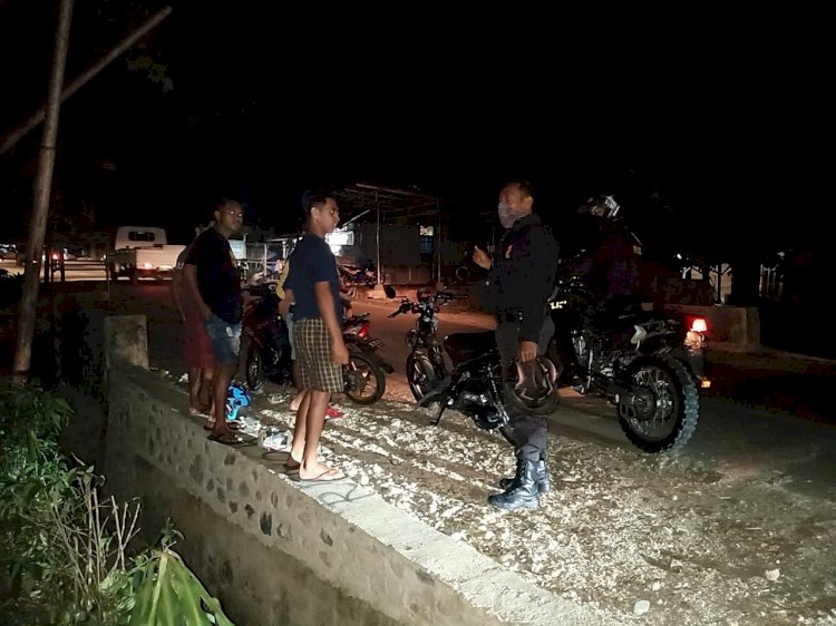 Hadapi Adaptasi Kebiasaan Baru, Anggota Raimas lakukan peneguran serta pembubaran dengan humanis