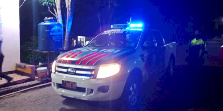 TTU jadi Zona Merah Covid-19 ; Patroli Lampu Biru Polres TTU diperketat