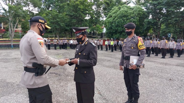 Serah Terima Jabatan (Sertijab) lingkup Polres TTU