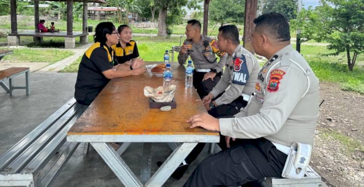 Sosialisasi Tertib Berlalulintas, Kasat Lantas Polres TTU Koordinasi dengan Pimpinan BUMN dan Perusahaan