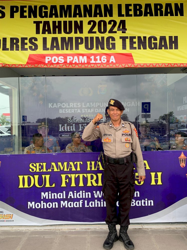 Usai Kembalikan Uang Rp100 Juta Milik Pemudik Aiptu Supriyanto Dapat Hadiah Sekolah Perwira