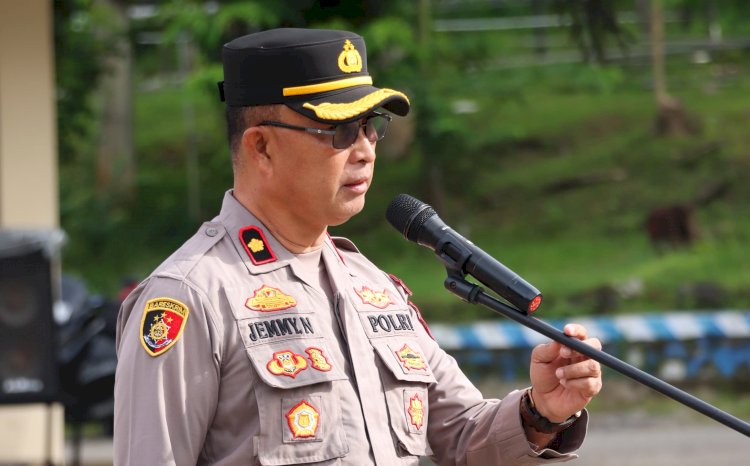 Perkuat Soliditas dan Profesionalitas, Wakapolres TTU Tekankan Disiplin Anggota