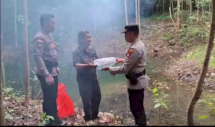 Sinergi Polri dan Masyarakat, Kolam Ikan Tunbaba Semai Kesejahteraan.