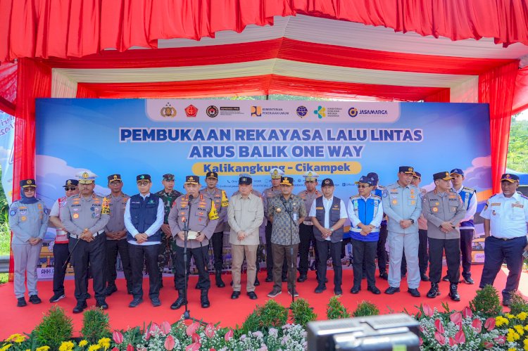 Kapolri Jelaskan Alasan Berlakukan One Way Nasional di Puncak Arus Balik Lebaran