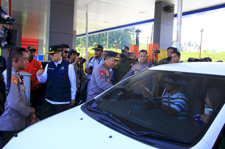 Survei: 91,2% Mayoritas Pemudik Puas dengan Rekayasa Lalu Lintas Mudik Lebaran