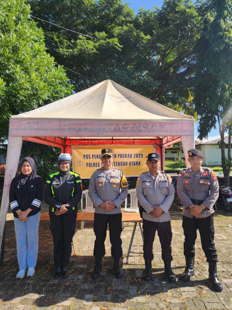 Pengamanan Misa Paskah, Polres TTU Tingkatkan Patroli Permukiman Warga