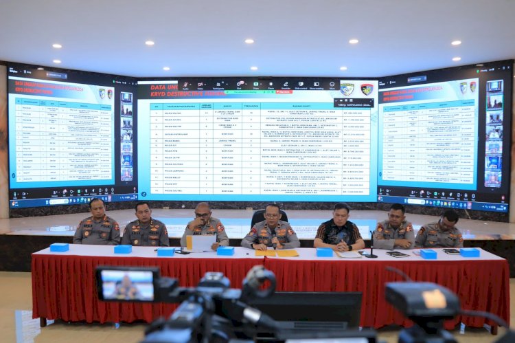 Korpolairud Baharkam Polri Ungkap 72 Kasus Destructive Fishing, Selamatkan Kerugian Negara Rp49 Miliaru