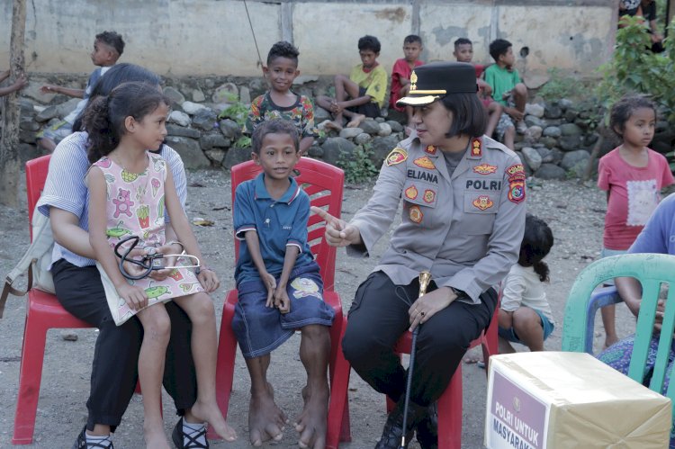 Polri Peduli Langkah Kecil Juan: Harapan di Tengah Keterbatasan