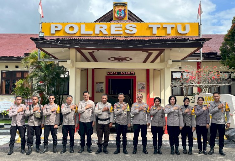 Pastikan Efektivitas Pengamanan Operasi Semana Santa, Biro Ops Polda NTT Supervisi di Polres TTU